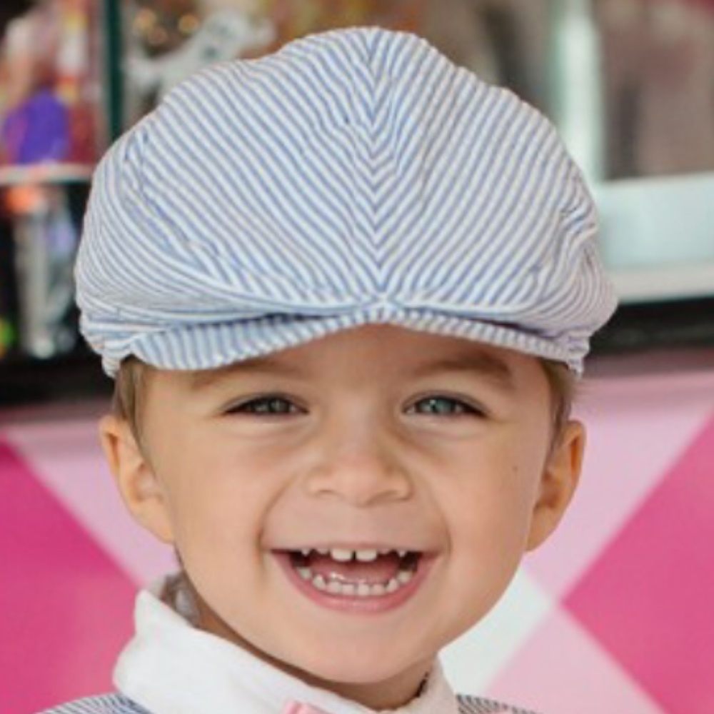 NEW - Boys Seafoam Green Drivers Cap